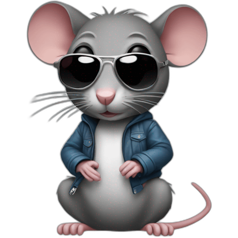 Dj rat emoji