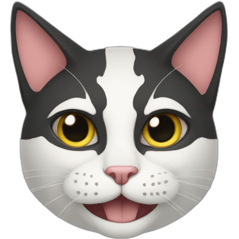 Super vilain cat emoji