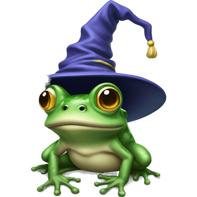 wizard frog emoji