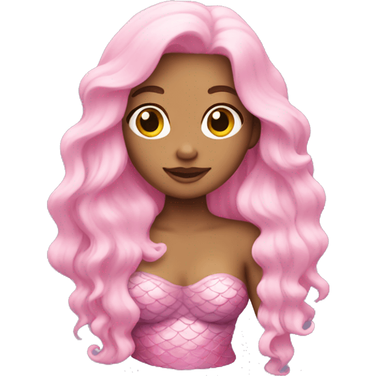 soft pink mermaid emoji