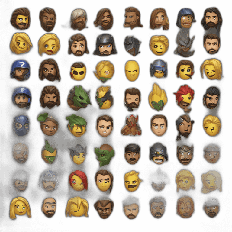 video game fantasy league emoji