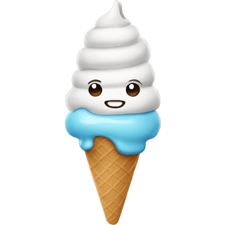 Ice cream emoji