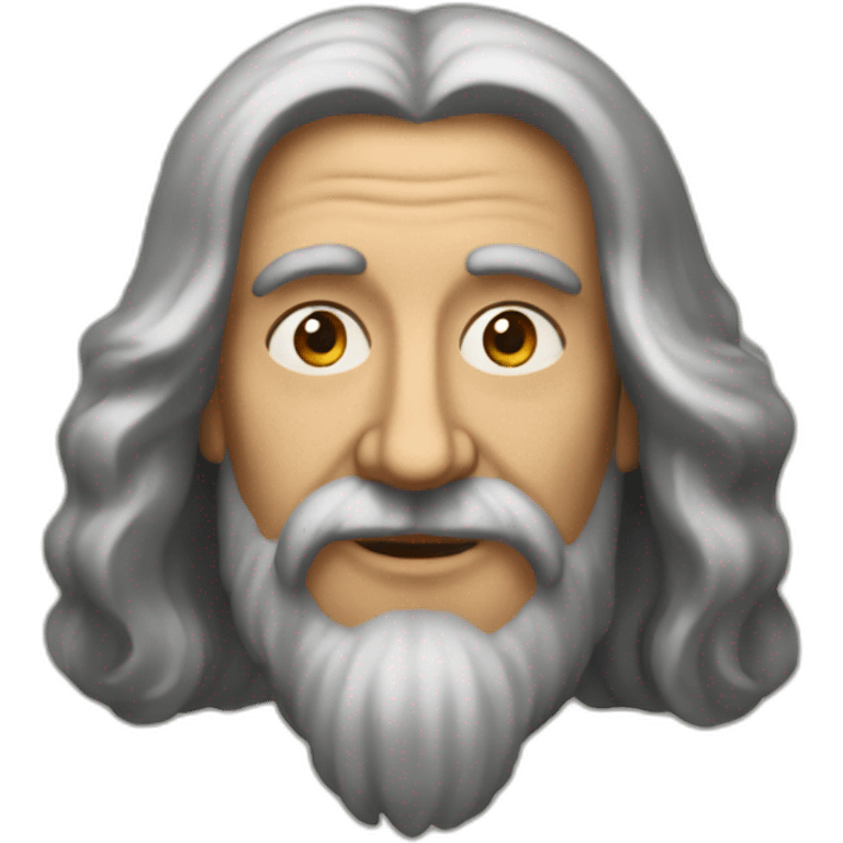 Leonard de vinci emoji