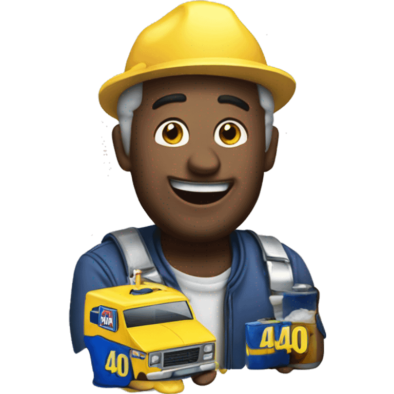 40 birthday with wd40 emoji