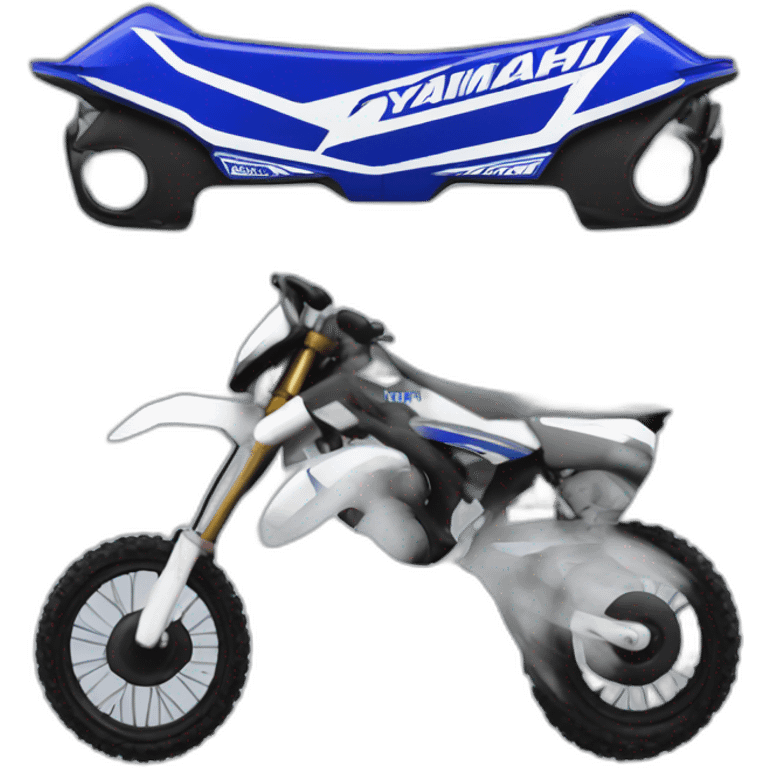 Yamaha bike yz emoji