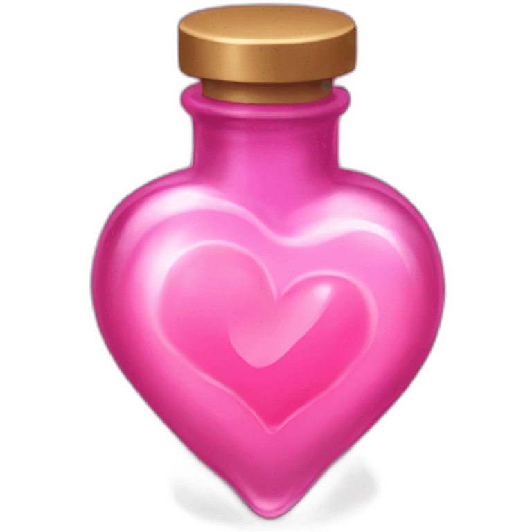 pink heart potion emoji