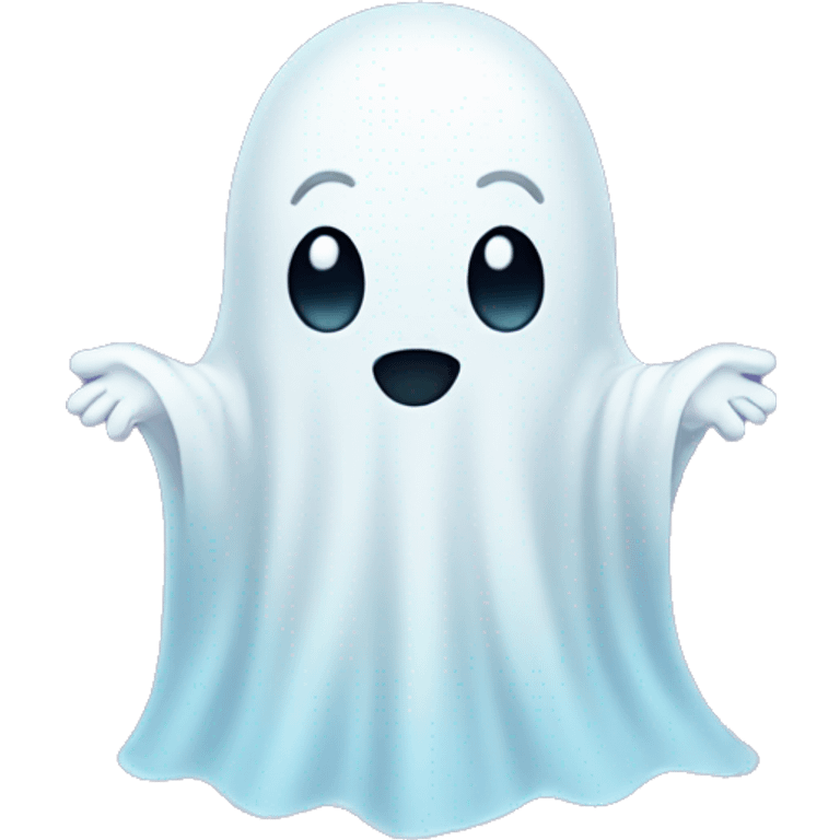 Cute simple ghost  emoji