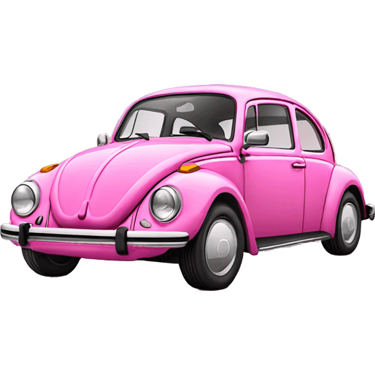 volkswagen bug pink cute profile emoji