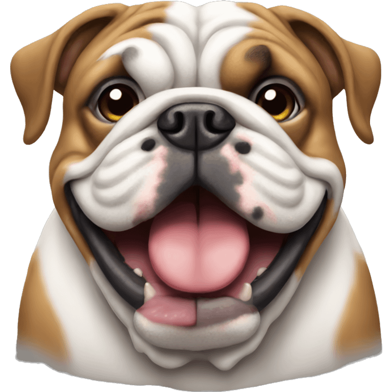 English bulldog  emoji