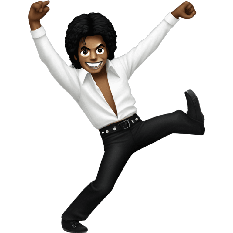 michael jackson thriller dancing emoji