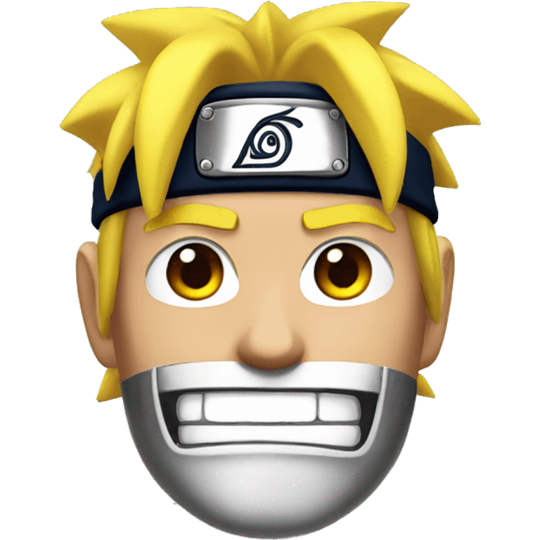 Naruto face emoji