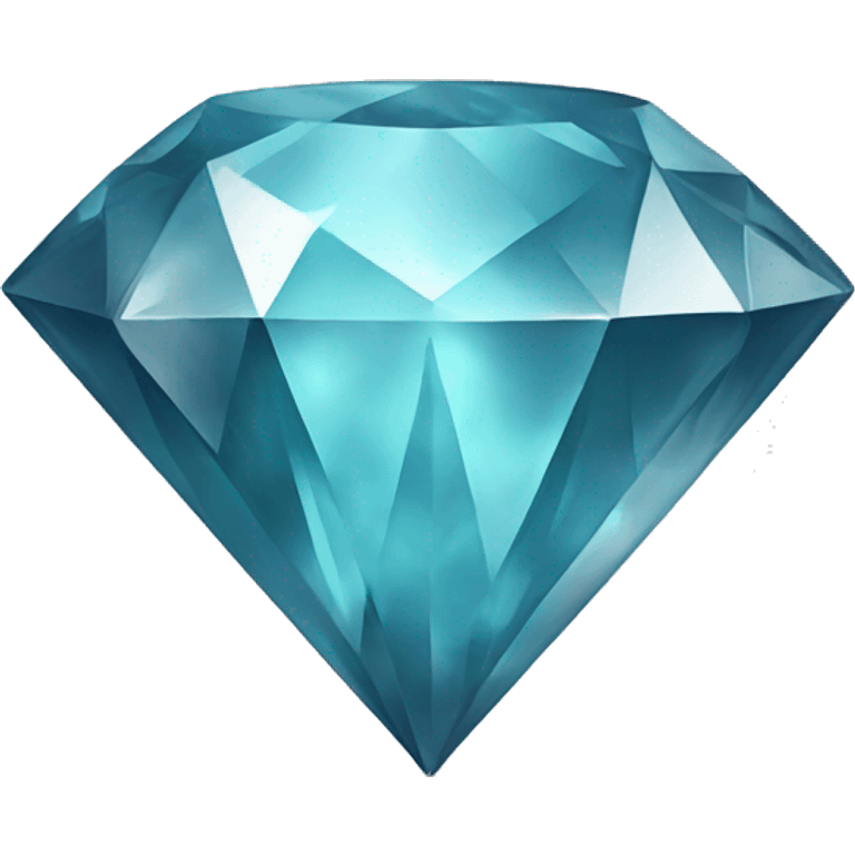 Diamond as perfect rhombus emoji