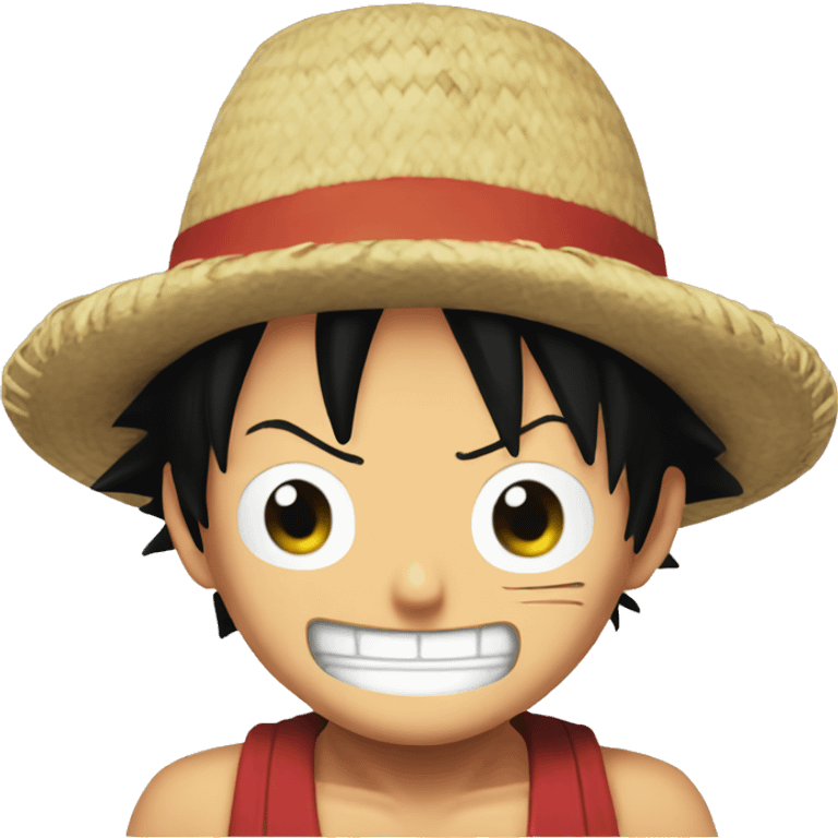 luffy one piece emoji