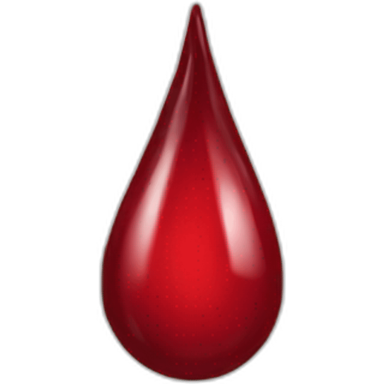 blood drop emoji