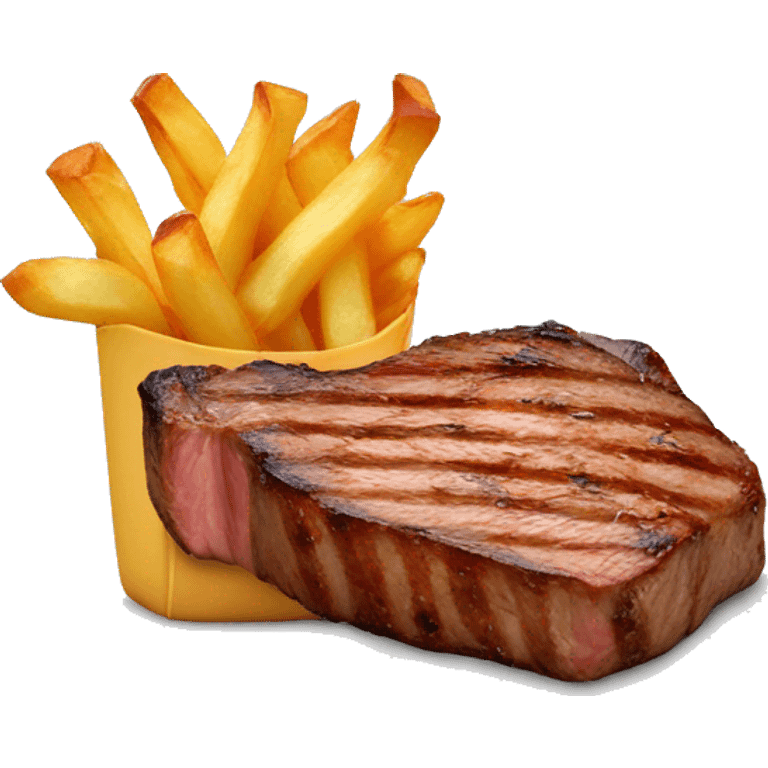 Steak frites emoji