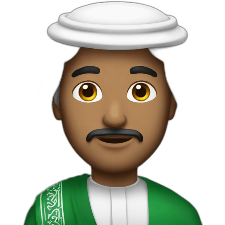 Saudi man emoji