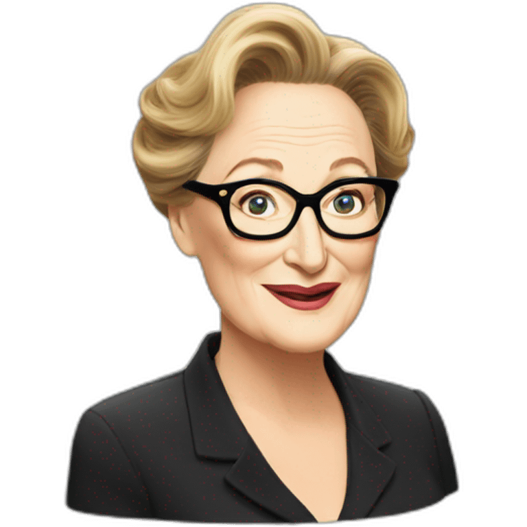 Meryl Streep emoji