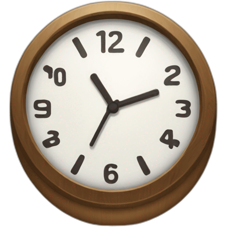 clock 5am emoji