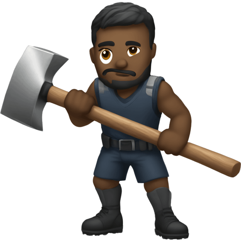 sophisticated defender with a hammer emoji