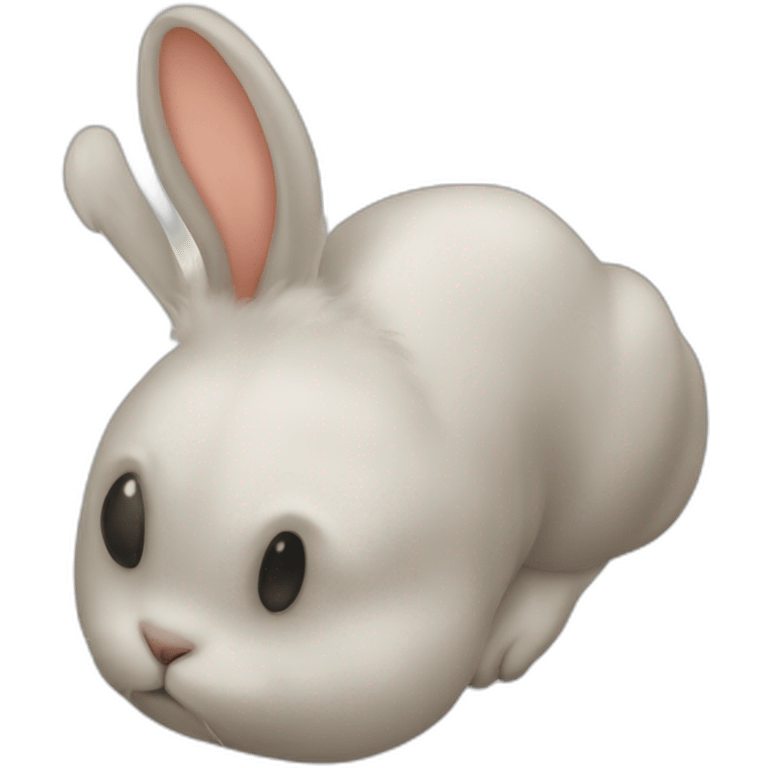 rabbit-foot emoji