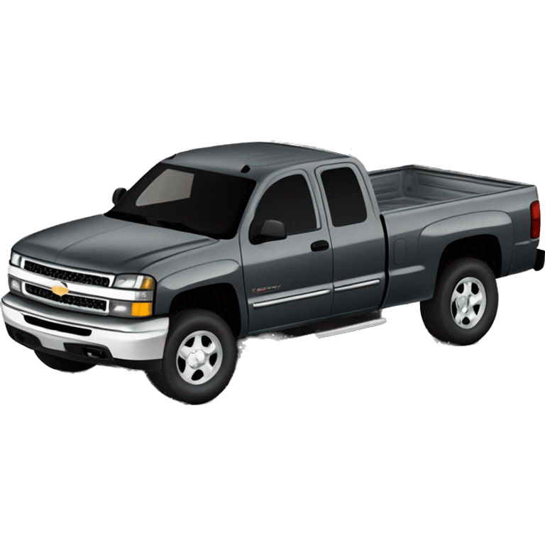 2001 chevy silverado duramax dark grey extended cab  emoji