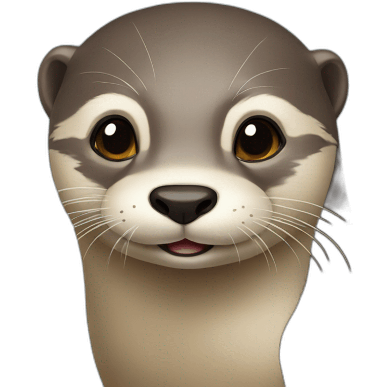 Loutre chat emoji