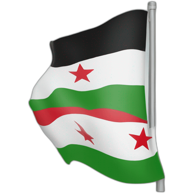 Syrian flag  emoji