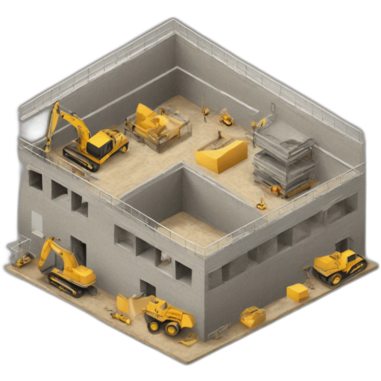 indoor construction site emoji