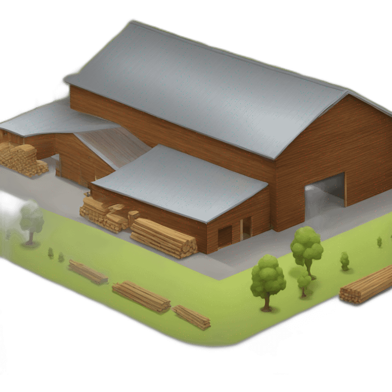 modern lumber factory emoji