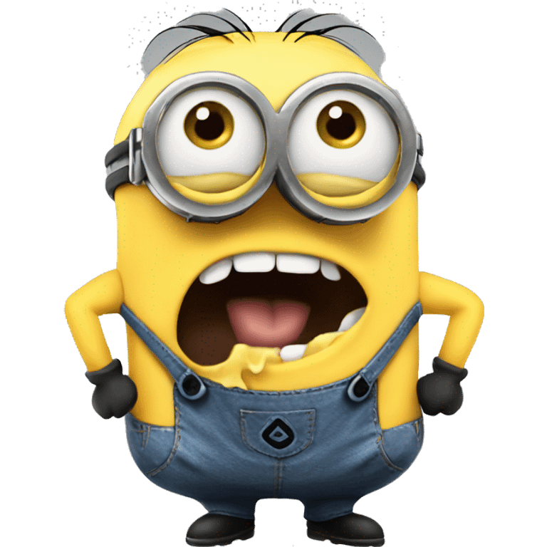 Minion farting emoji