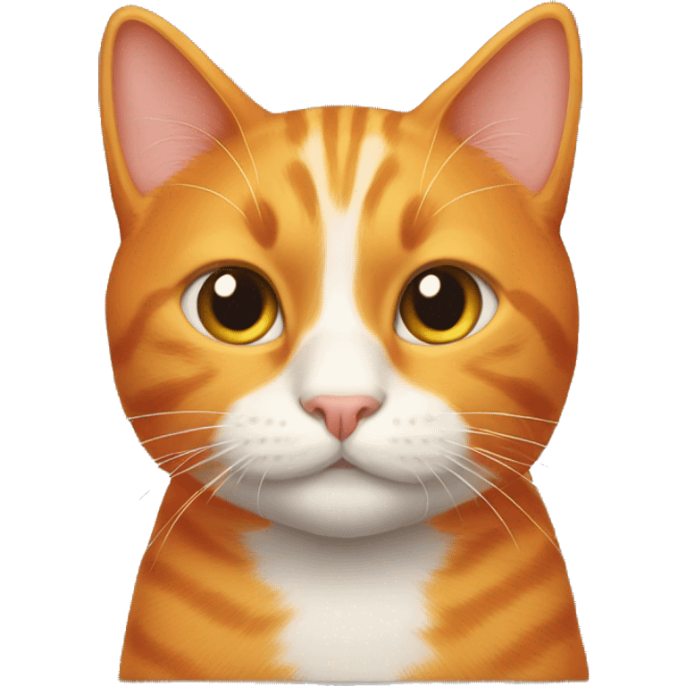 Orange cat emoji