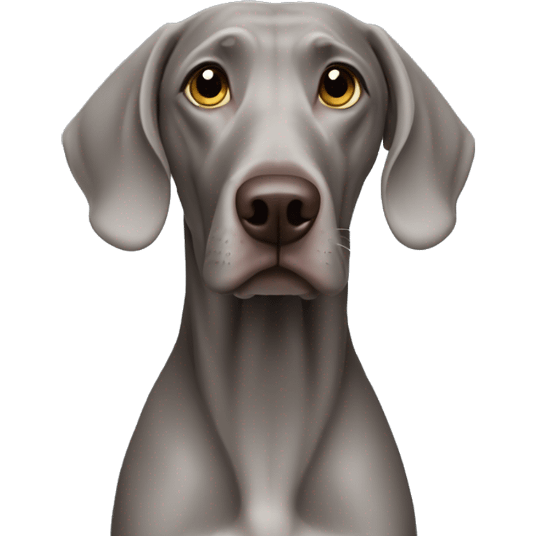 Weimaraner emoji