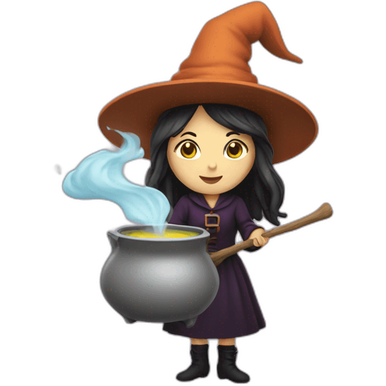 witch brewing emoji