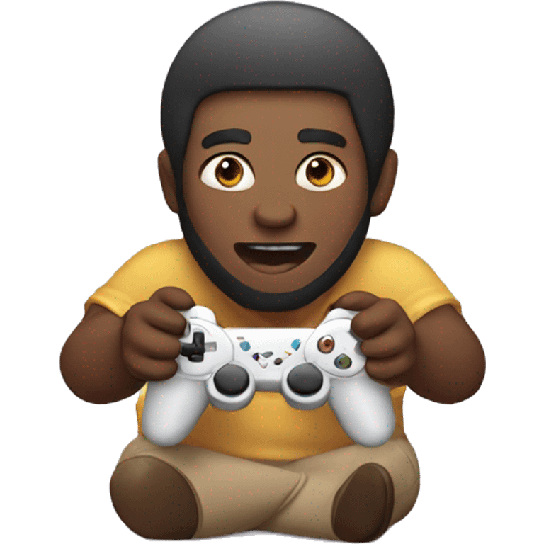 Playing video games  emoji