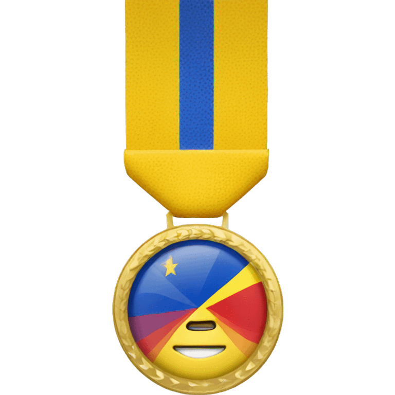 second place medal Romania emoji