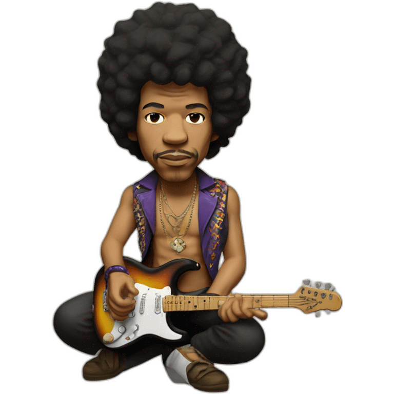 jimi hendrix emoji