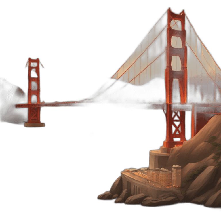 golden gate emoji