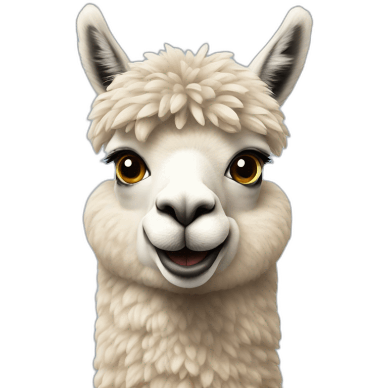 alpaca in switzerland emoji