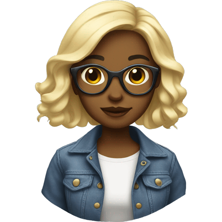 Cool Girl Chatbot emoji