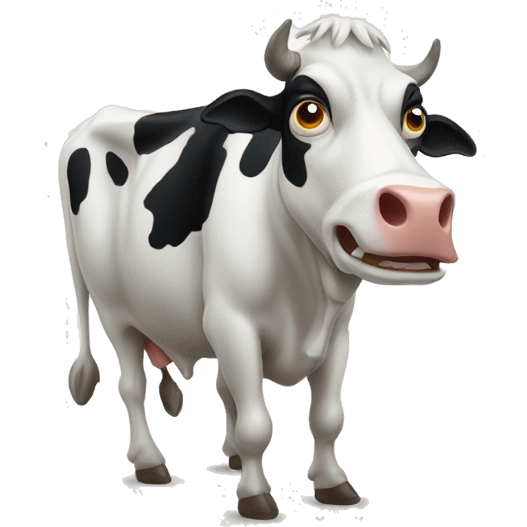 haunted cow emoji