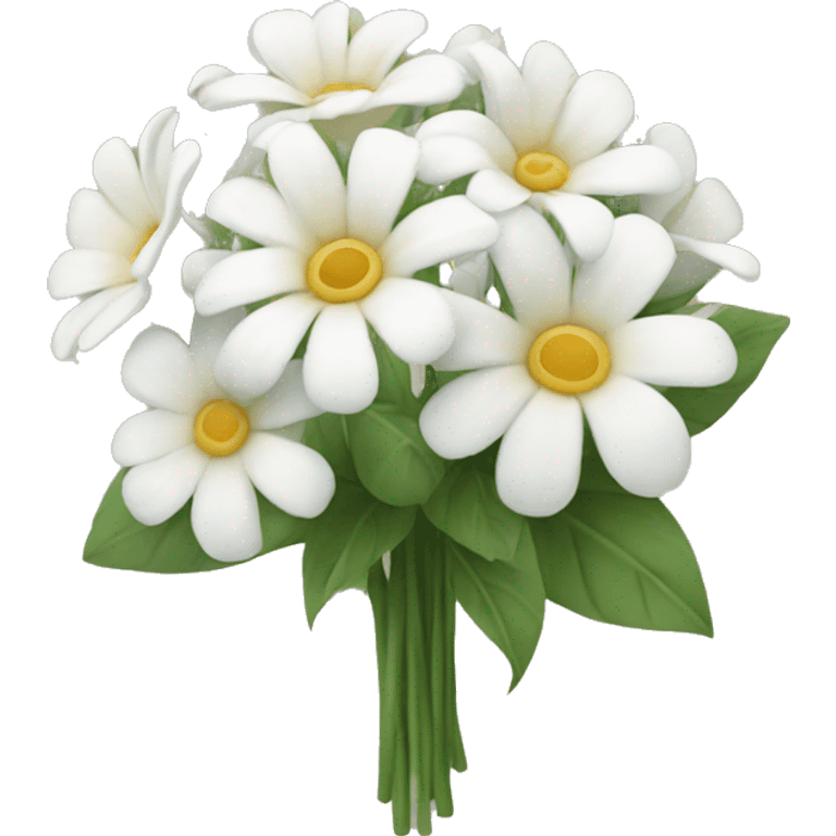 White flower bouquet emoji