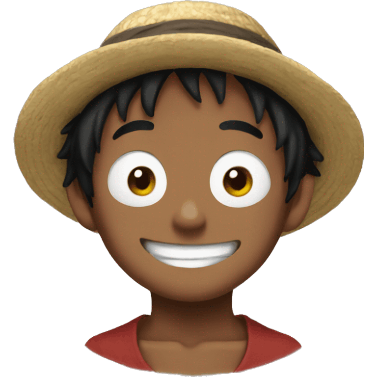 brown skin luffy emoji