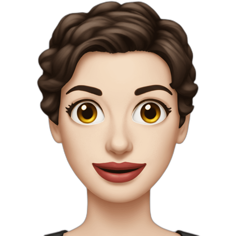 Anne hathaway emoji