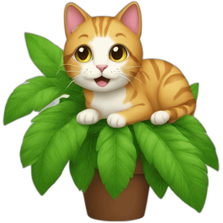 plant cat emoji