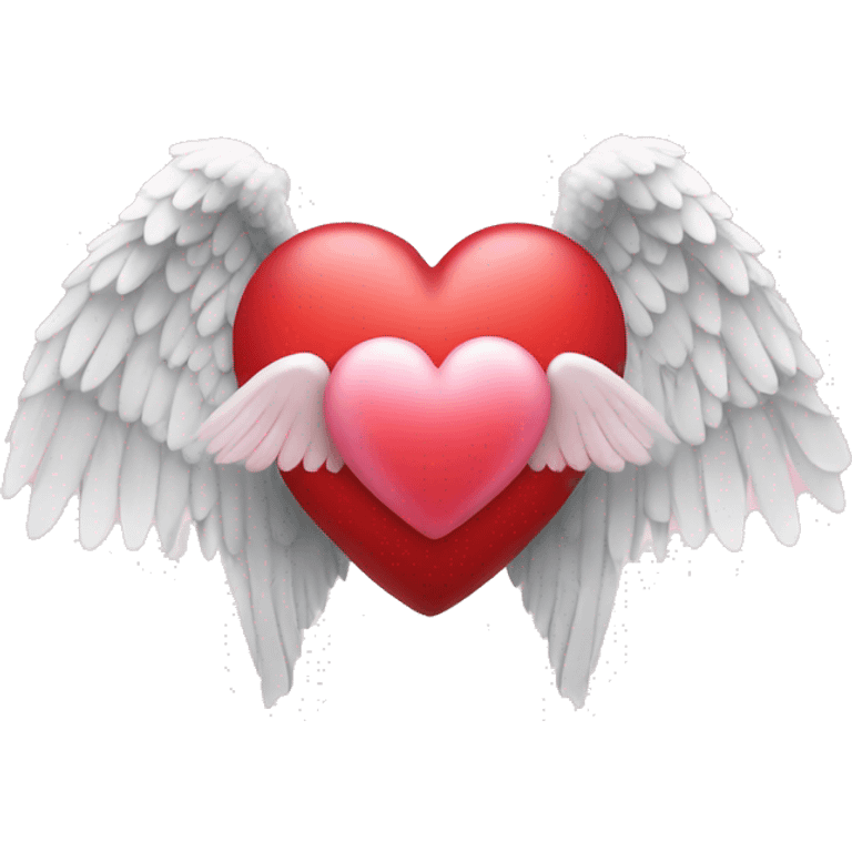 heart with angel wings emoji