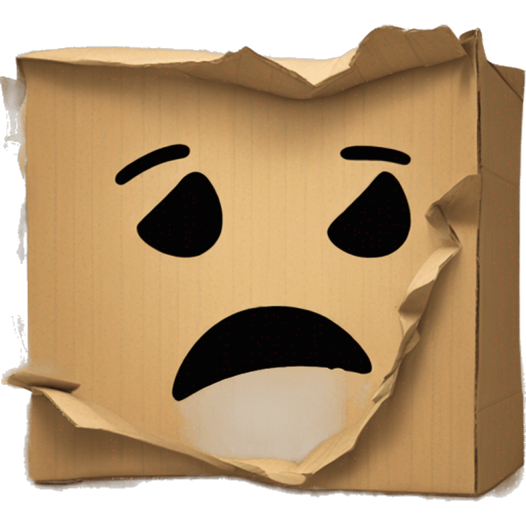 torn cardboard emoji