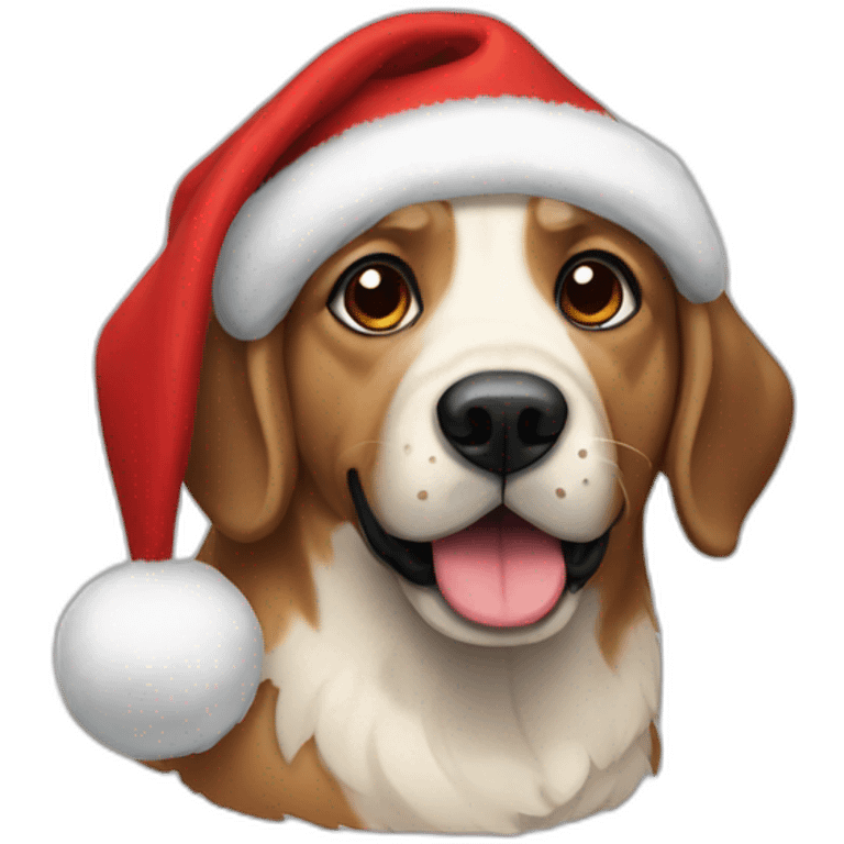 perros navideños emoji