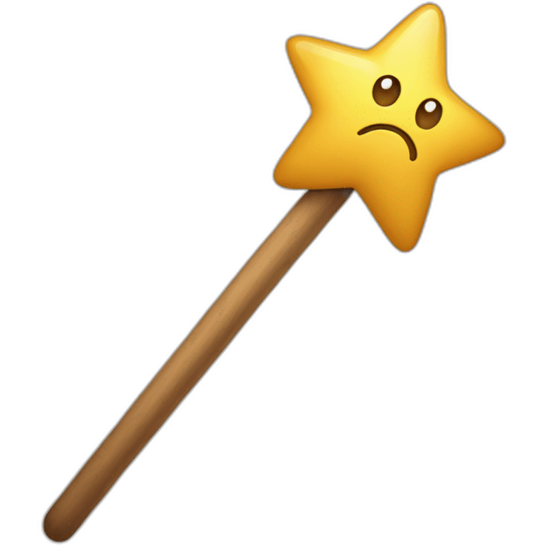 star holding a wand emoji