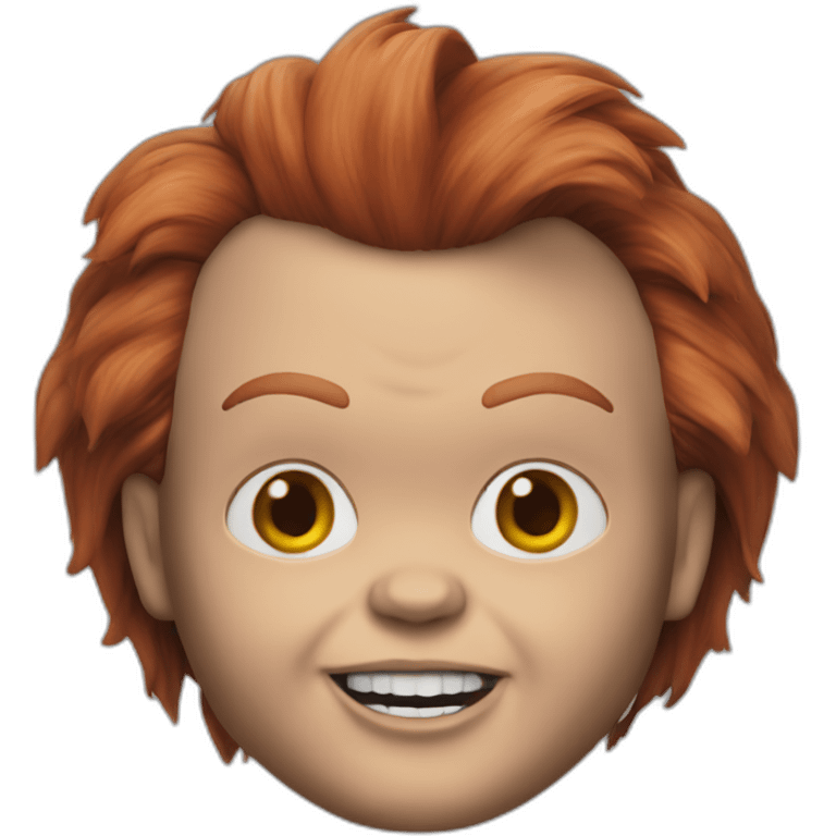 Chucky movie doll emoji