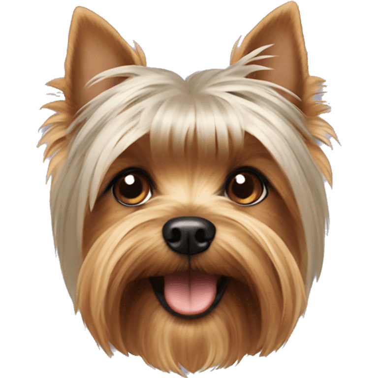 Yorkshire terrier emoji